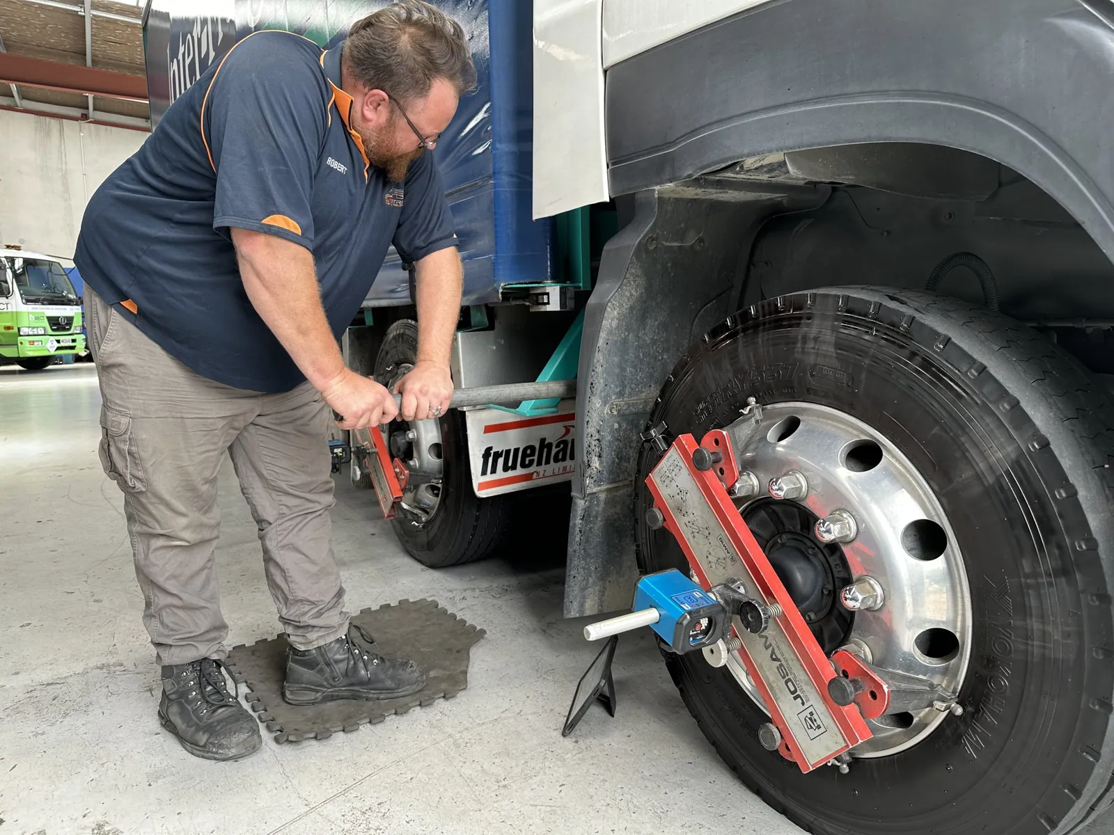 Oil Pressure Services at the AutoTreads workshop in East Tamaki